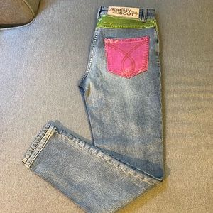 Jeremy Scott denim jeans
